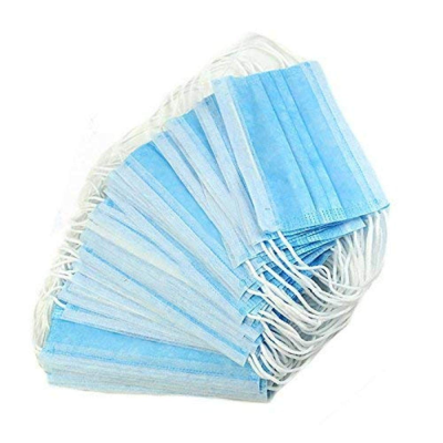 Factory Direct Sales Disposable Mask Wholesale Protective Mask Three-Layer Velvet Inkjet Cloth Mask Dustproof