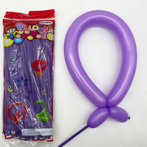 spot wholesale thickened 1.8g matt long balloon children toy creative compilation magic long balloon