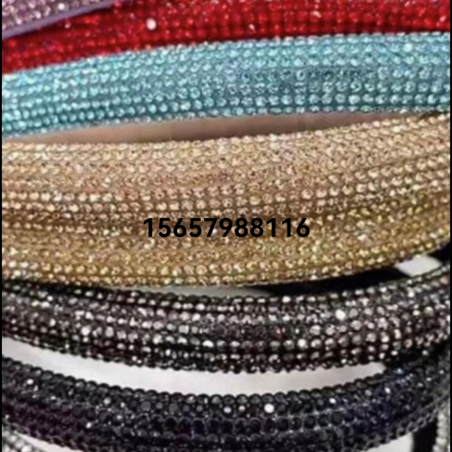 manufacturers direct sales of a large number of rhinestone strip style rod