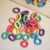 50 Korean Baby Small Hair Ring Does Not Hurt Hair Towel Ring Basic Hair Ring Girl Candy Children's Rubber Band