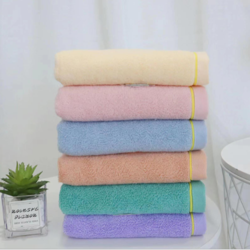 gold towel cotton nurse ecological pure cotton candy color towel super absorbent one-piece delivery