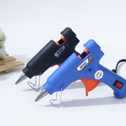 20W Small Hot Melt Glue Gun Ornament Glue Gun Small Glue Gun Color Household Handmade DIY Switch Dispensing Equipment