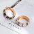 European and American Bracelet Original Design Female Circle Fashion European and American Style Classic Exaggerated Style Amazon Hot Sale Jewelry Ornament
