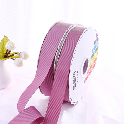 korean polyester hat belt color factory spot flower packaging solid color multi-size ribbon clothing plain ribbon ribbon