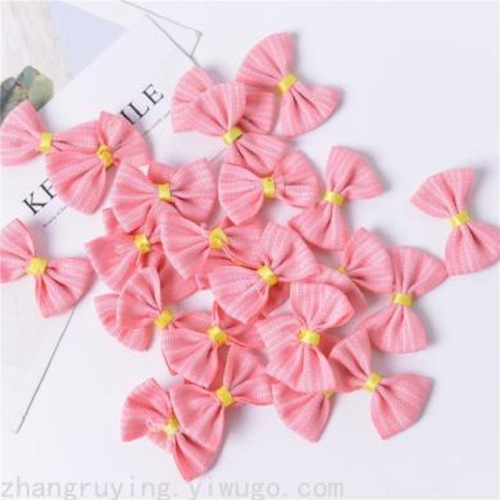 Ribbon Ribbon DIY Bow Material Package Girl pink Clothing Hair Accessories Headdress Hairpin Jewelry Accessories 3cm 
