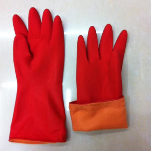 xinqing new latex velvet gloves