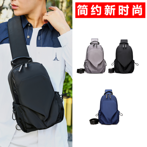 crossbody bag chest bag-shoulder bag-motorcycle bag-nano material oblique waterproof shoulder bag-factory direct sales rge quantity and excellent price