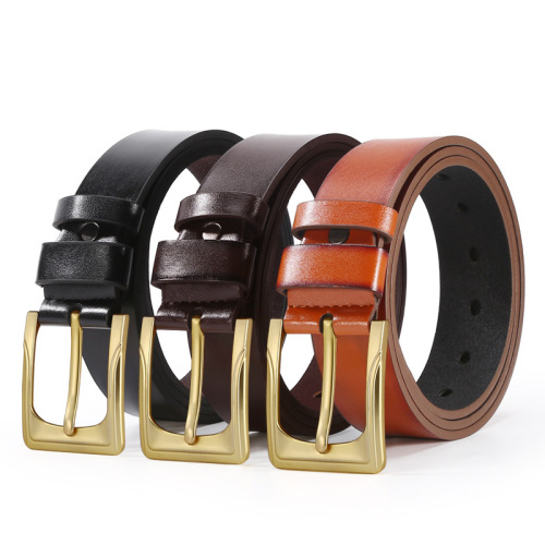 Cross-Border Supply Men‘s Belt TPU Belt Casual Pin Buckle Imitation Leather Belt Men‘s Pants Belt Factory Wholesale Direct Sales