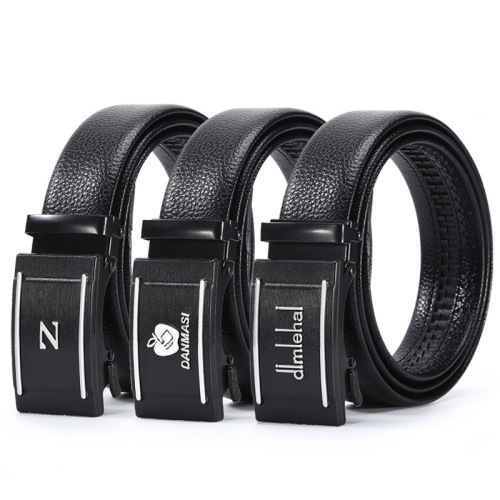 men‘s belt belt automatic buckle pant belt business korean fashion buckle pants belt stall supply wholesale