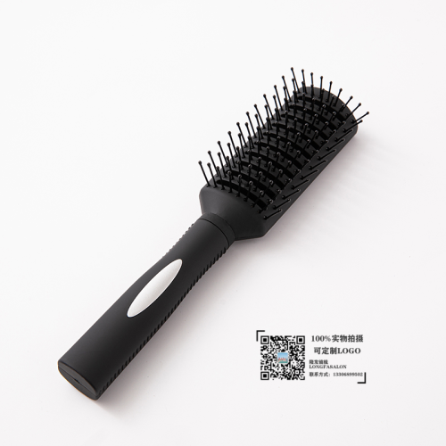 rib comb hollow massage comb wet and dry comb straight hair styling comb fluffy hairstyle wide teeth