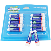 通鼻器VAPORAL鼻通 外贸批发卡装鼻通管状鼻通管 鼻通棒 通鼻神器