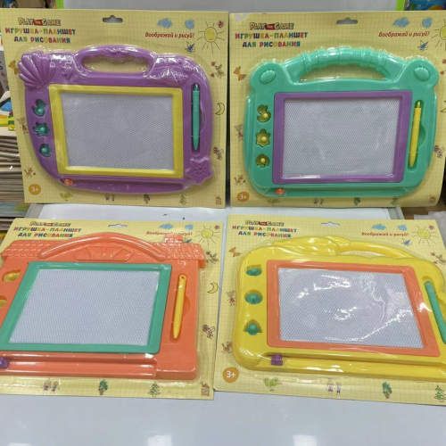 Magnetic Drawing Board Drawing Board， Medium and High-Grade Suction Card Packaging， Children‘s Toy Board