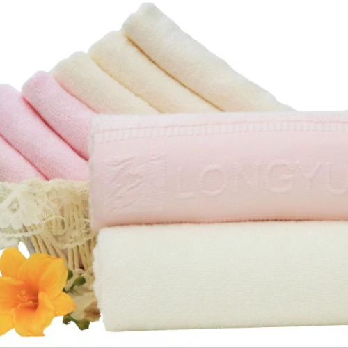 jeyu towel bamboo fiber facecloth jacquard thick soft comfortable elegant fresh one piece dropshipping