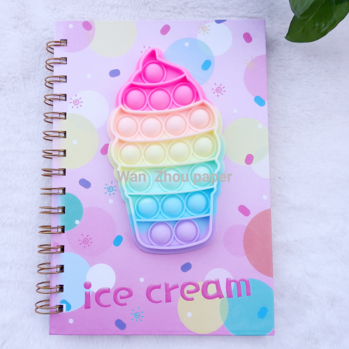factory direct a5 deratization pioneer notebook decompression notepad silicone bubble coil book stationery and gifts