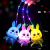 New Year Toy Cartoon Tome Lamp Luminous Children's Toy Stall Night Market Rabbit Cute Small Bell Pepper Wholesale