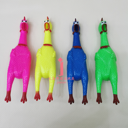 screaming chicken vinyl toy dog wear-resistant biting bb call sounding pet toy cross-border direct supply