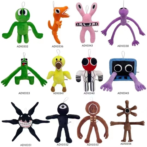 cross-border new rainbow friends roblox rainbow partner friends plush toy doll wholesale