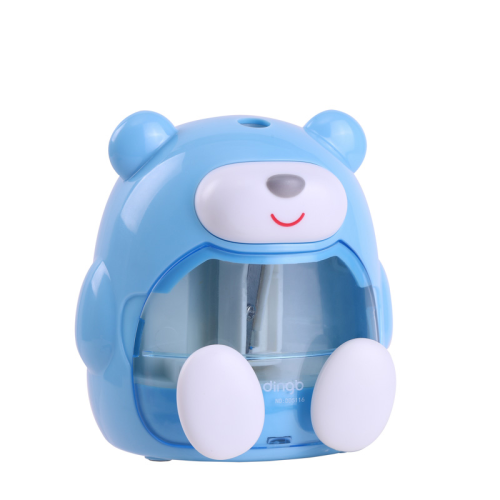 cute cartoon bear electric pencil sharpener removable tool holder