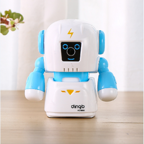 cute robot anti-card lead pencil sharpener for students