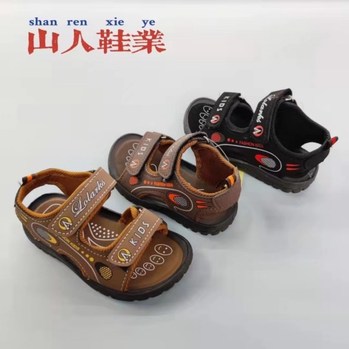 boys shoes beach sandals pvc bottom foreign trade wholesale factory store middle east south america hot sale open drag sandals