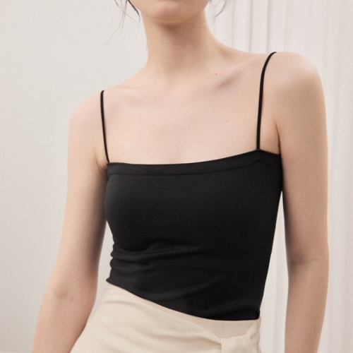 Summer Seamless Camisole Vest Outer Wear Women‘s New One-Piece Tube Top with Chest Pad Inner Wear Base