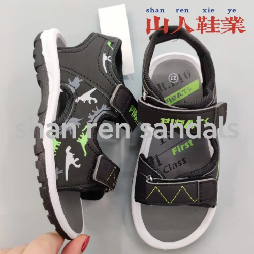 boys shoes sandals 2023 new foreign trade hot selling summer classic beach children‘s sandals pvc bottom popular abroad
